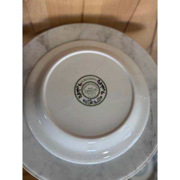 Vintage Portmeirion Variations Botanical Susan Williams-Ellis - 2 Dinner Plates - Picture 2 of 12